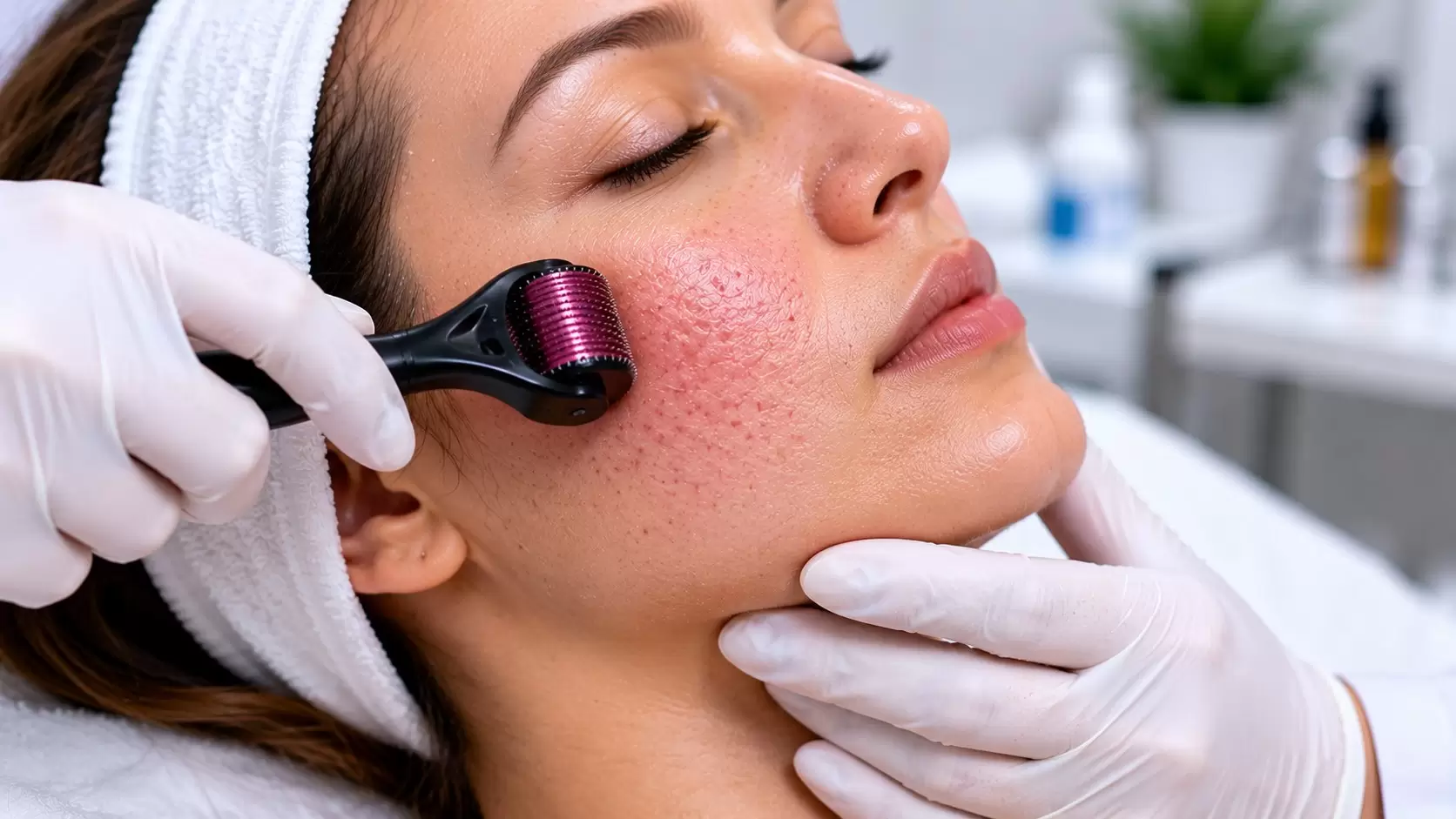 Dermaroller versus radiofrequency microneedling treatment comparison in Chennai