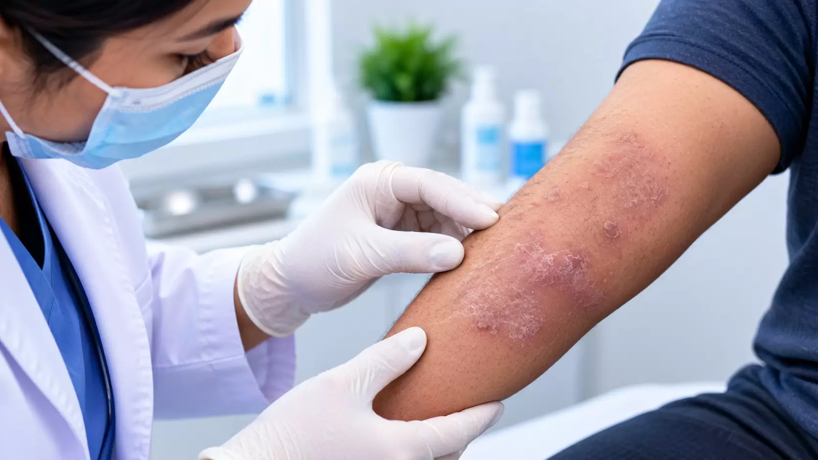 Dry skin even after moisturising and persistent xerosis