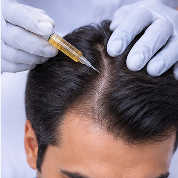 GFC and PRP hair treatment consultation in Chennai