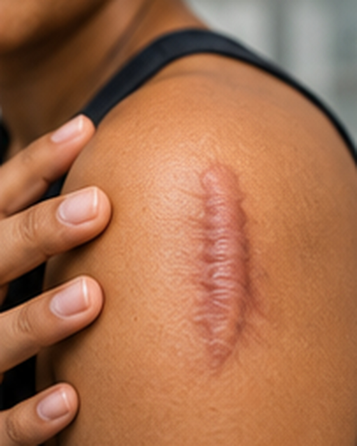 Keloid treatment consultation at Ram Skin Clinic in OMR, Chennai