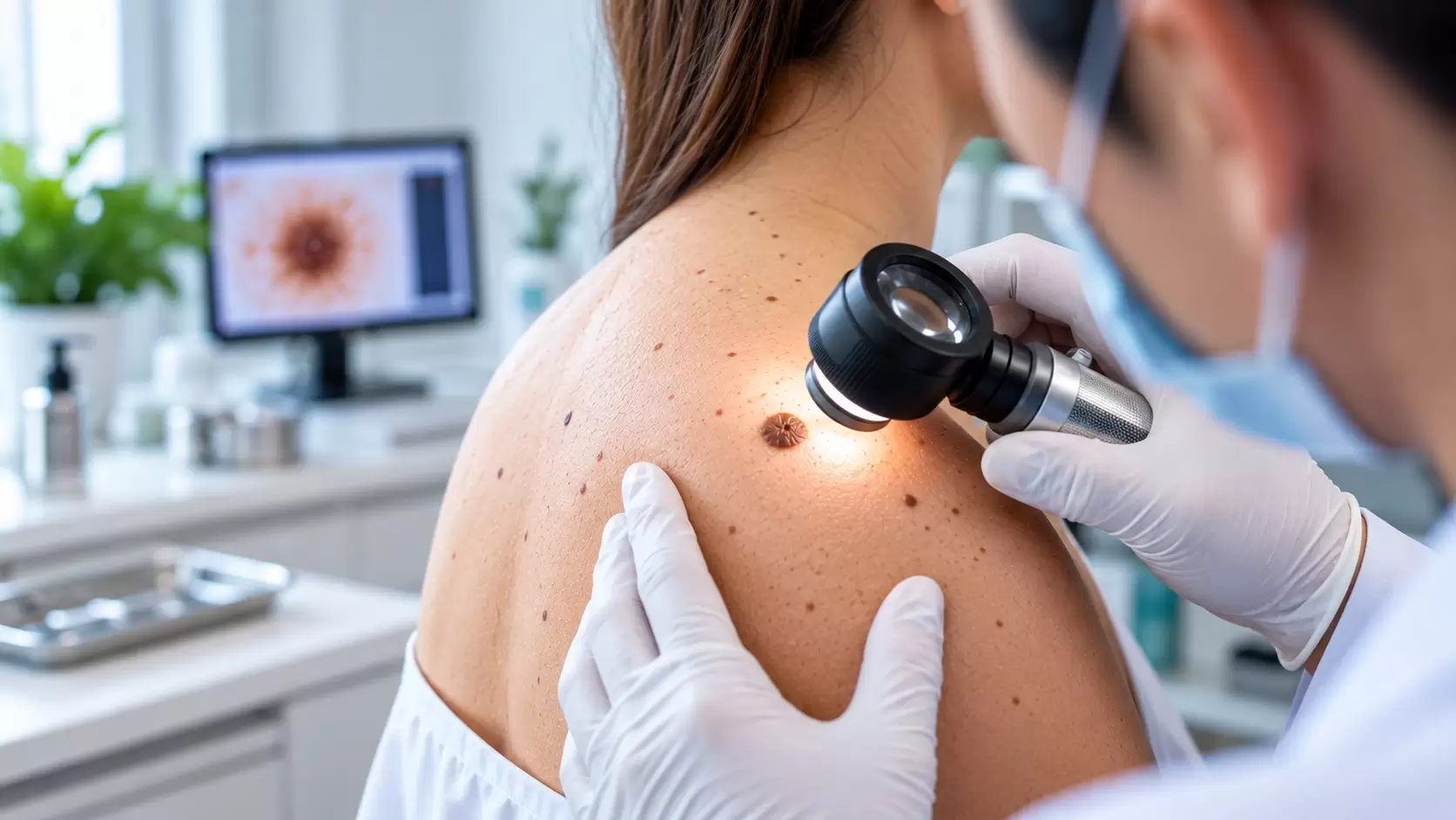 Skin biopsy procedure performed by a dermatologist in Chennai